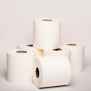 Hand Towel Center Pull - 1 Ply, 20 cm x 320M - 6 Rolls/Ctn